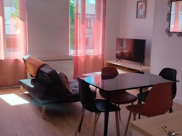 Appartement F2 meublé 36m2 totalement rénové en plein centre