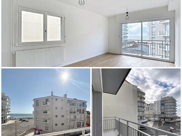 Appartement 3 pièces vue sur mer, quartier Président