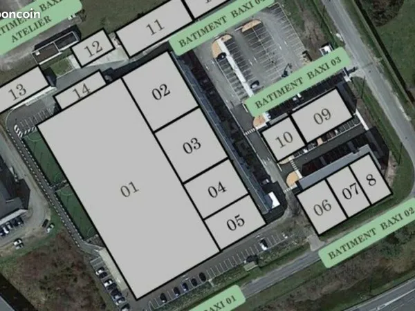 LOCAL D'ACTIVITE 93 m² PESSAC