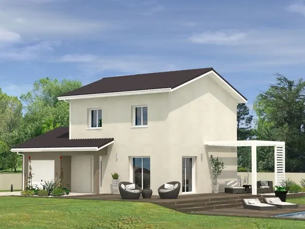 Projet de construction d'une maison 100 m² avec terrain à PERRIGNIER (74)