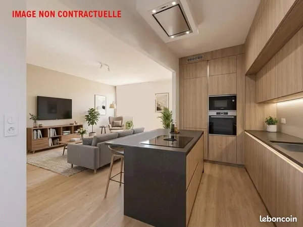Appartement 2 pièces 44 m²