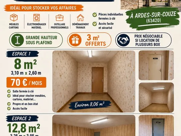 Espace de stockage