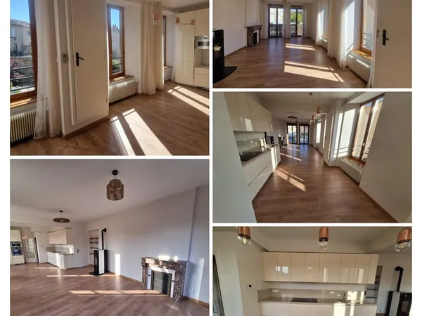T4 rénové de 103 m² - Centre d'Ambert - Lumineux - Balcon
