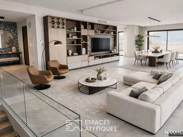 Duplex 6 pièces 198 m²