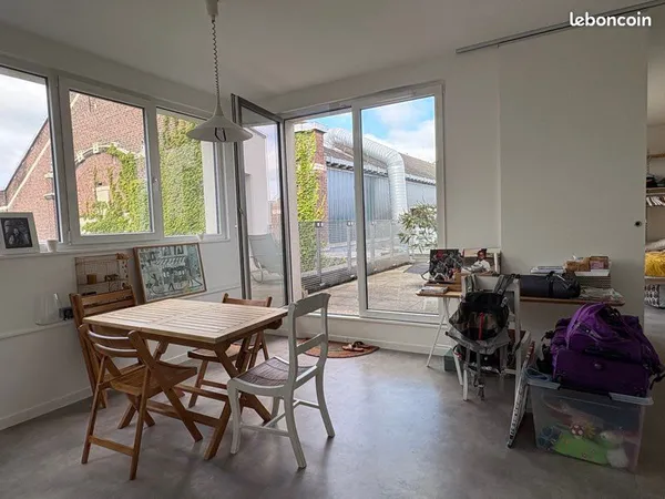 Appartement 47 m², terrasse et parking