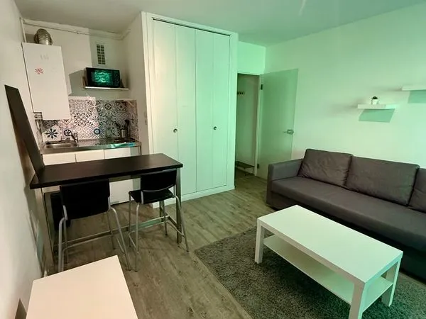 Studio meublé Nancy rue Foucotte Balcon + place parking