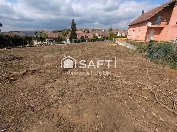 Terrain constructible de 965m2