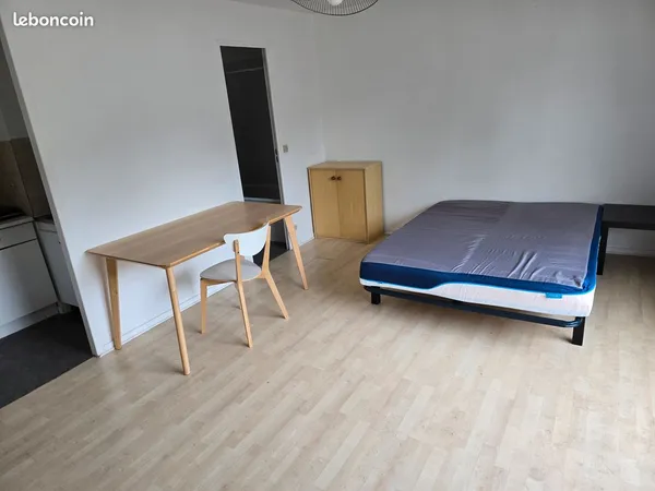 Studio meublé Prox fac Beaulieu