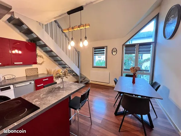 Appartement meublé T2 bis duplex 49m2 Rennes