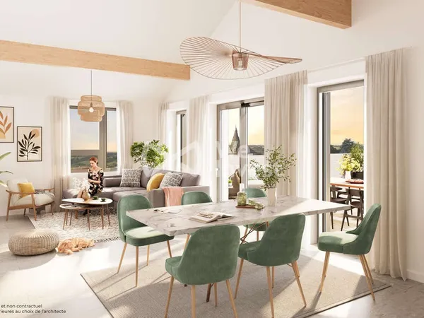 38730 VAL DE VIRIEU VENTE APPARTEMENT T3 2 CH 63m2 + GARAGE