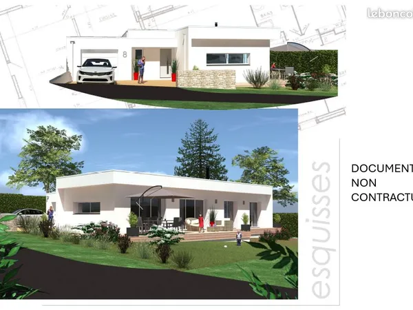 Maison neuve meublée 3 chambres à moins de 500 m de la plage du Trez-Hir - Plougonvelin