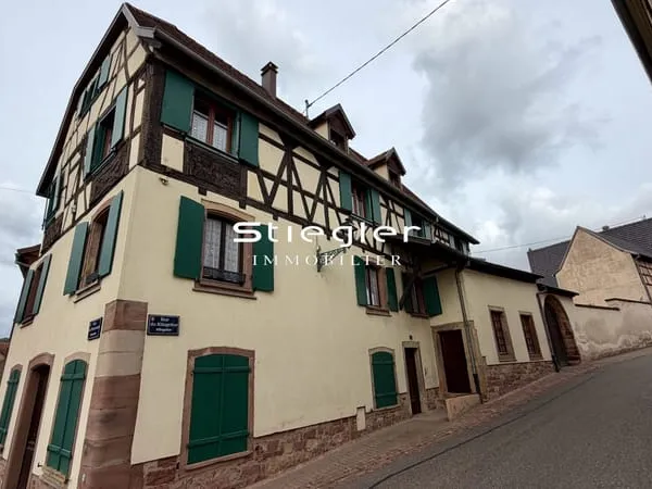 WESTHOFFEN - MAISON ALSACIENNE BI FAMILLE DE CARACTÈRE