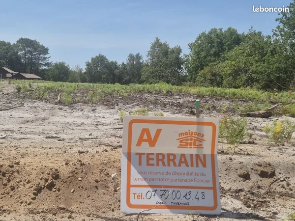 Terrain 485 m² Sanguinet