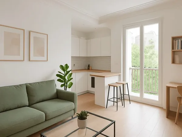 Appartement 2 pièces 49 m²