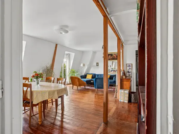 Auteuil - Appartement familial au dernier étage