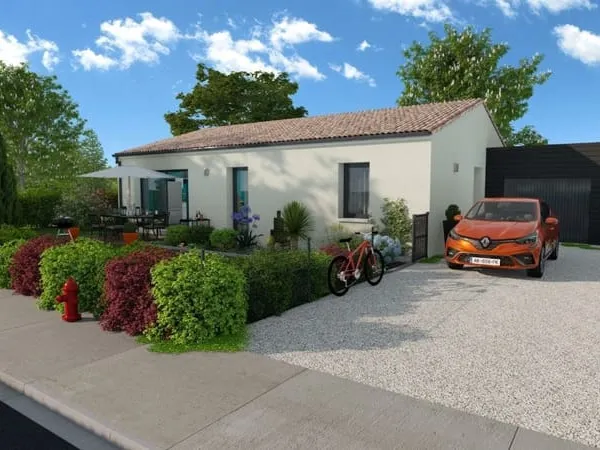 Projet de construction d'une maison 94.11 m² avec terrain à PERIGNAT-SUR-ALLIER (63)