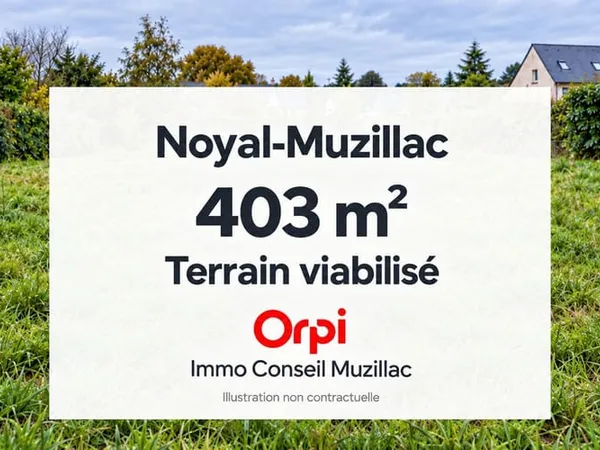 Terrain 403 m²