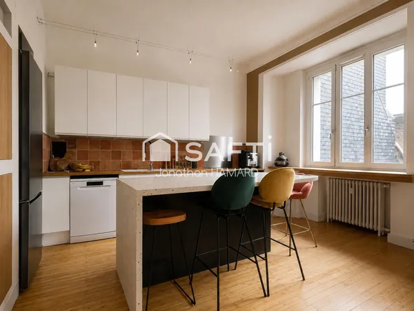 Bouffay, Sainte-Croix... et un appartement qui ne ressemble à aucun autre