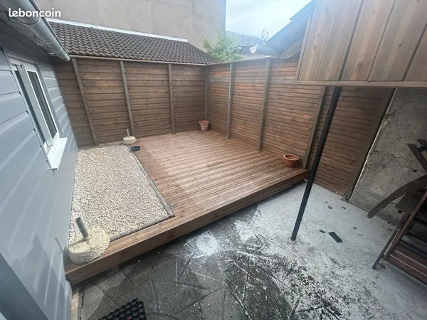 Type 3 eau+électricité comprise avec Terrasse VELPEAU