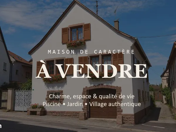 Route des Vins : Maison 163m² avec Piscine, Gîte & Garage