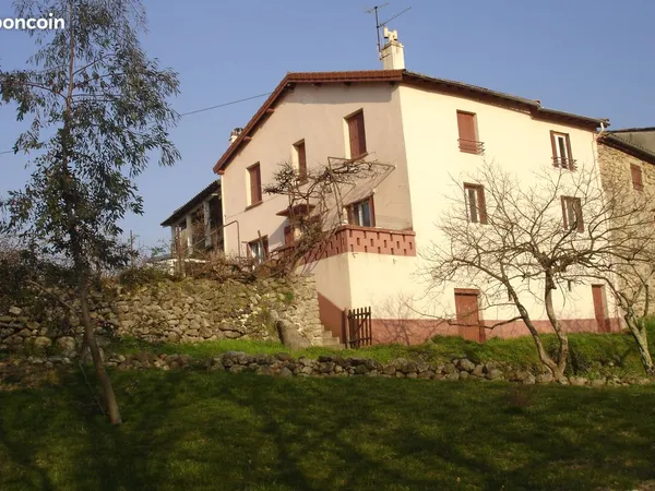 Maison Dunieres sur Eyrieux en Ardeche/garage constructible/30MN de Valence