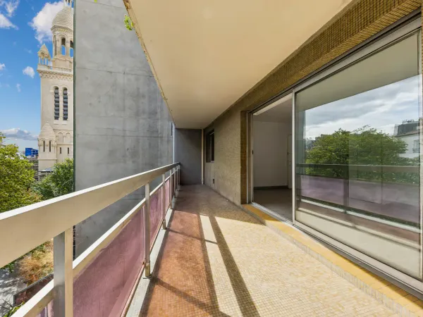 Appartement 90 m2 lumineux avec vaste terrasse arborée - Butte-aux-Cailles