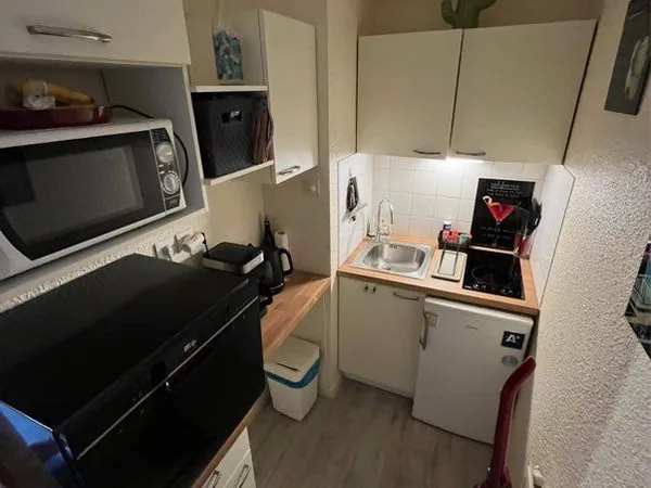Appartement meublé 19 m² idéalement situé à Royan