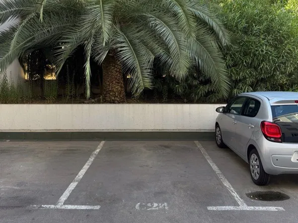 Parking dans une cour privée
