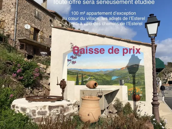 Rez-de-chaussée 90 m2 avec extérieur au coeur de la nature p