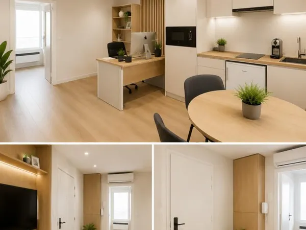 Charmant 2 pièces lumineux - 29 m² - Paris 20e rue d'Avron