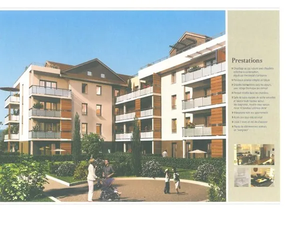 Stationnement Location Ville-la-Grand 24m² 140€