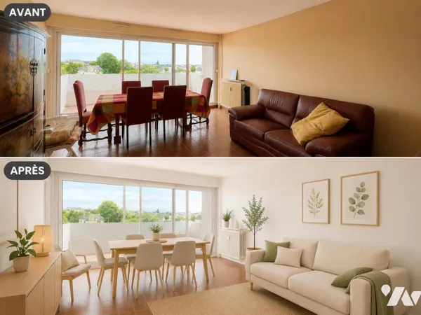 Appartement 2 pièces 54 m²