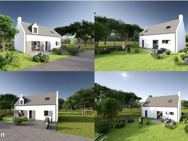Maison 66 m² avec terrain à GROIX (56)