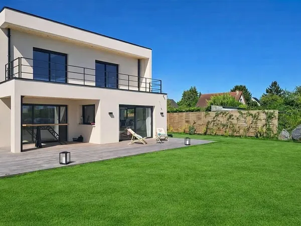 TROUVILLE SUR MER - MAISON CONTEMPORAINE AVEC VUE DEGAGEE