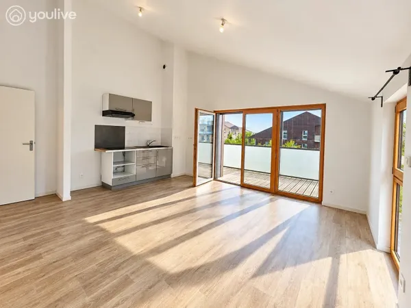 CARQUEFOU - T3 DE 65 M² - DERNIER ÉTAGE - BALCON - RÉSIDENCE DE 2017