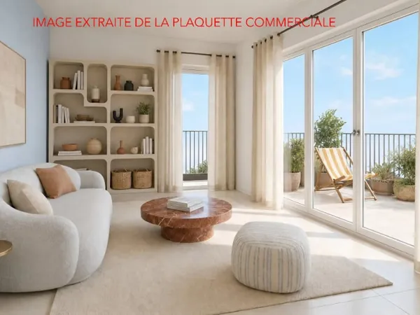Appartement 2 pièces 41 m²