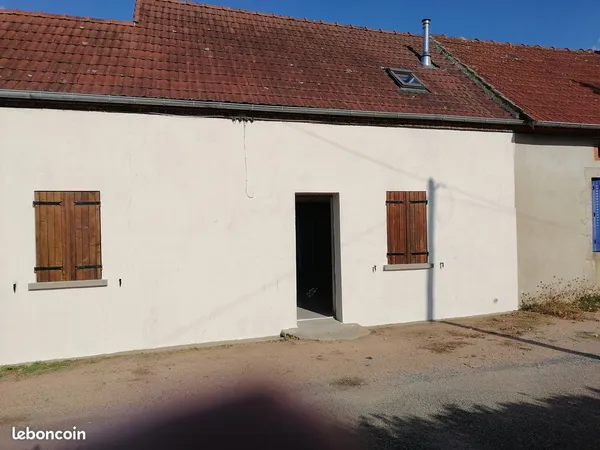 Maison avec terrain et puit