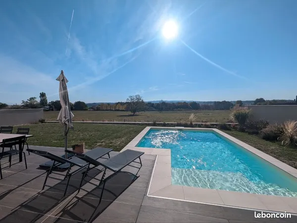 Maison avec vue Alpes et Piscine