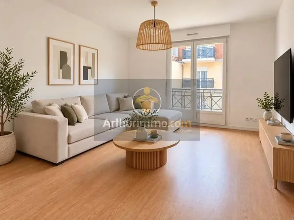 Appartement 2 pièces 43 m²
