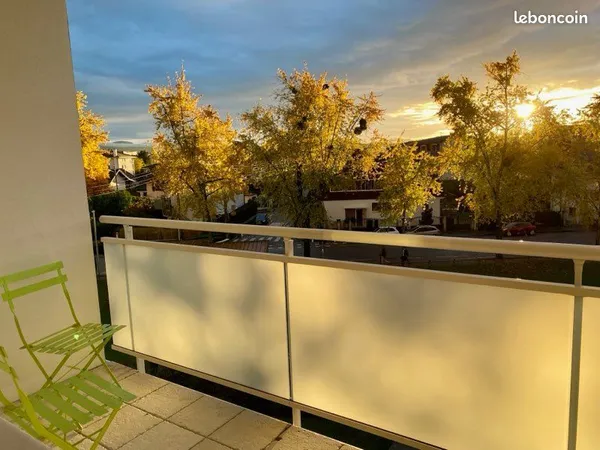 T3 MEUBLÉ 45m2 avec cave et balcon- BAIL MOBILITÉ 5 à 10 mois-