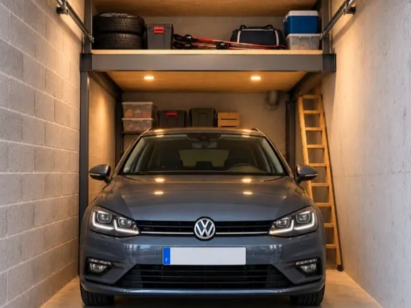 RUMILLY- A VENDRE - GARAGE 14 m2 - PORTE AUTOMATIQUE- ÉCLAIRAGE et PRISE