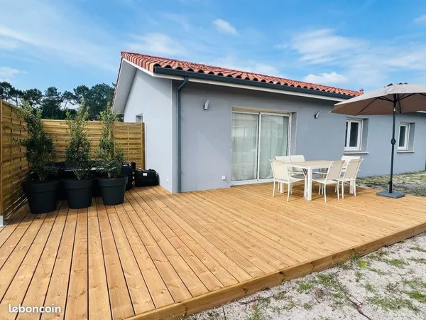 À LOUER - Jolie maison meublée de 88 m² à Castets (Landes)