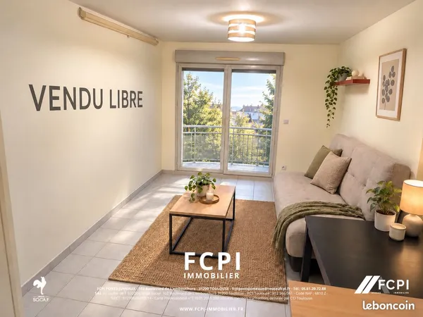 Appartement 2 pièces 39 m²