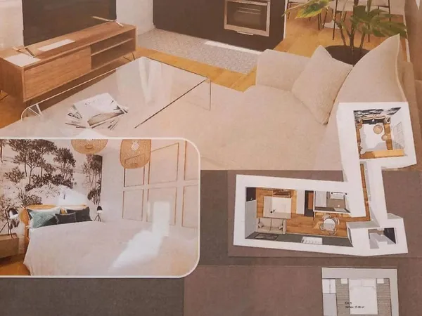 Appartement 2 pièces 34 m²