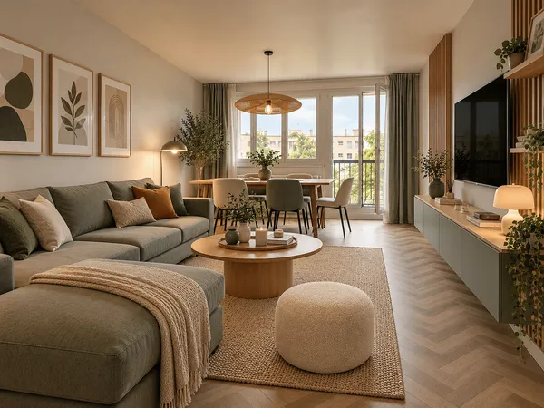 Appartement 3 pièces 63 m²