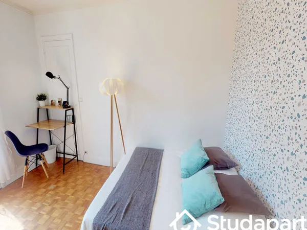 Chambre dans une colocation de 14m2