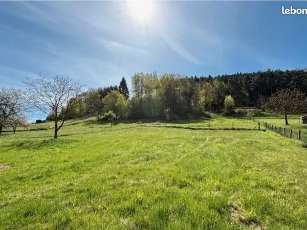 Terrain 1250 m2 constructible à vendre