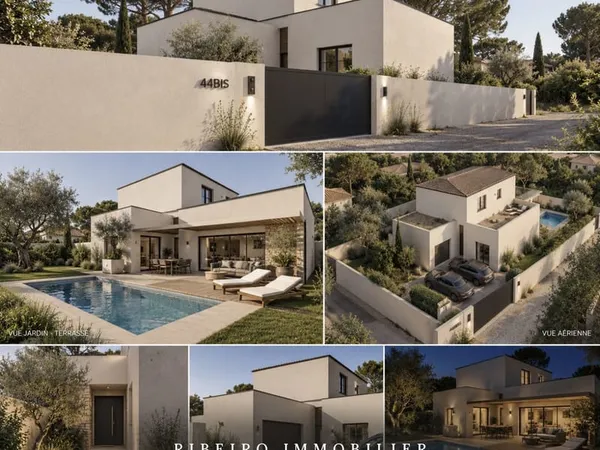 Terrain avec projet de villa contemporaine, permis purgé au Grau d'Agde
