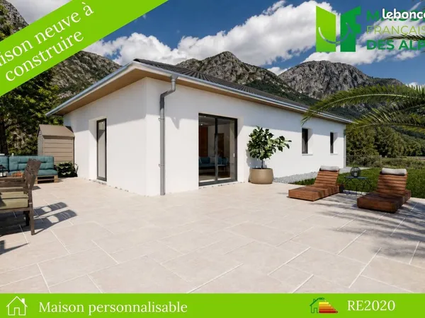 Projet de construction d'une maison 90 m² avec terrain à SAINT-ISMIER (38)