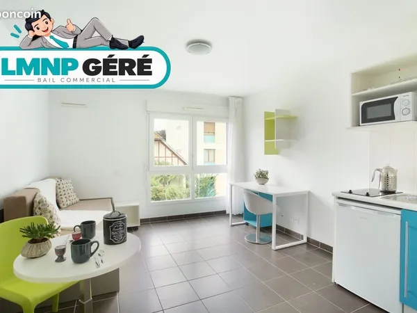 Studio 1 pièce 27 m²